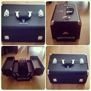 Black Younique Makeup Trunk